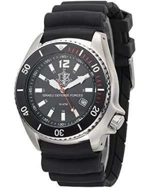 Israeli IDF (Tzahal) 10ATM Diving Watch - 42mm Stainless steel case 