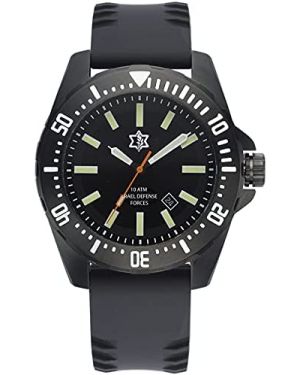 Israeli IDF (Tzahal) 10ATM Diving Watch - 44mm Stainless steel case 
