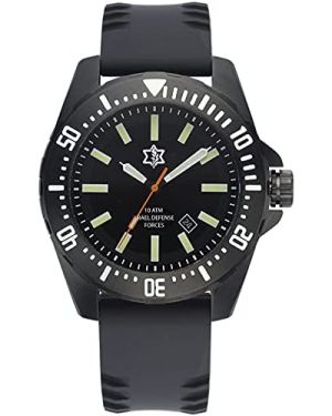 Israeli IDF (Tzahal) 10ATM Diving Watch - 44mm Stainless steel case 