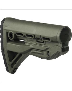 Recoil-reducing M4/AR-15 Stock - OD Green