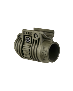 Tactical Light or Laser Adapter - 1 1/8" - OD Green