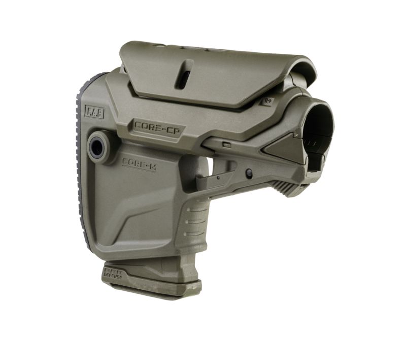 実物新品 FAB DEFENSE製 マガジンMAKO GROUP MWG M4/AR-15 Survival Buttstock w/Built-in Magazine Carrier - GL-CORE