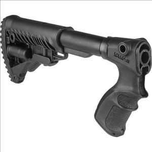 M4-Style Collapsible Buttstock for Remington 870 - AGR870-FK - Black