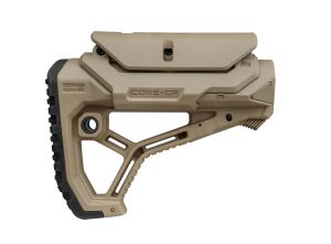 GL-CORE CP AR-15/M4 Skeleton Style Buttstock For Mil-Spec/Commercial Tubes - Flat Dark Earth