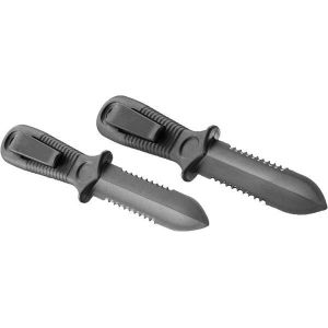 Set of 2 Polymer Daggers - Black