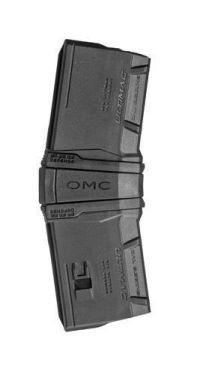 Opposite Magazine Coupler for Two 10rd Ultimag Magazines with Two Ultimags - Black