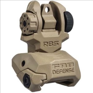 Folding Back-up Sight - Rear - Flat Dark Earth