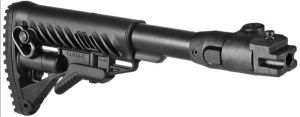 Folding, Collapsible Buttstock System for AK-47/74 - Polymer Joint - Black
