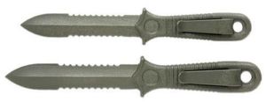 Set of 2 Polymer Daggers - OD Green