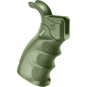 Ergonomic Folding Pistol Grip for M16/M4/AR-15 - AGF-43S OD-Green