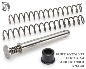 MS-GL/5 - GLOCK 26-27-28-33-39 ALL GEN 1,2,3 & 4 SLIDE EXTENDED SYSTEM