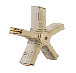 Pentagon Magazine Coupler for Five 10rd Ultimag Magazines with Five Ultimags - Flat Dark Earth