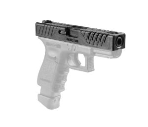 Tactic Skin Slide Cover Glock 17 - Black