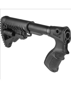 M4-Style Collapsible Buttstock for Remington 870 - AGR870-FK - Black