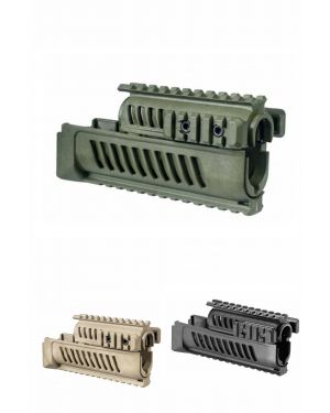 Upper and Lower Handguard Rail System Set for AK-47 - OD Green