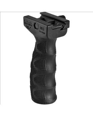 Rubber Overmolded Ergonomic Foregrip - Black