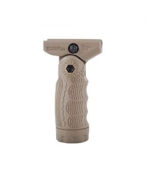 7-Position Tactical Folding Grip with Waterproof Storage - Quick Release - TFLQR - Flat Dark Earth