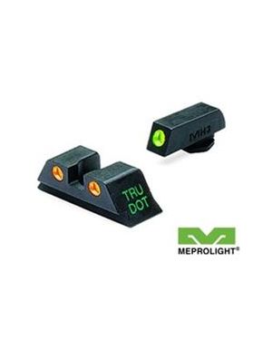 Glock Tru-Dot Night Sight Set - 9mm, .357 Sig, .40 S&W & .45 GAP Orange