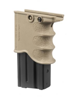 M16/M4/AR-15 Quick Release Front Grip and Magazine Holder - Flat Dark Earth