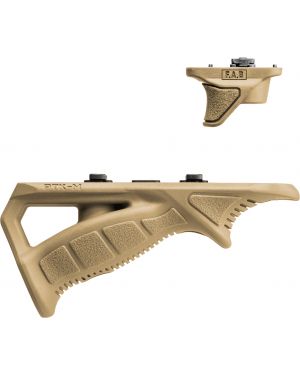 PTK-M Rubberized M-LOK Compatible Ergonomic Pointing Grip Combo Pack - Flat Dark Earth