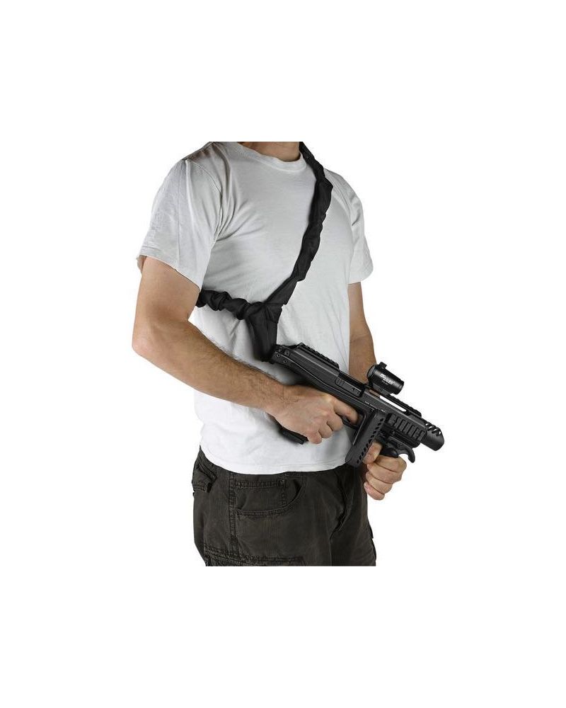 Details about   Tactical One Single Point Sling Adjustable Bungee Rifle Shotgun Bungee Sling US 