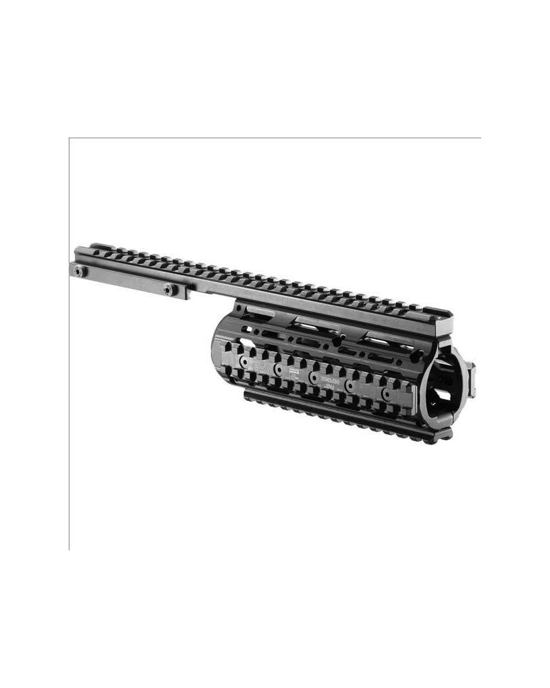 M4 Ar 15 Modular Aluminum Free Float Rail System Flat Top Vfr The Mako Group